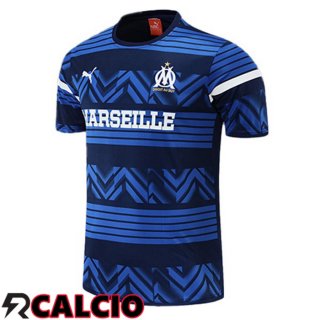 T Shirt Allenamento Marsiglia Blu 2022/2023