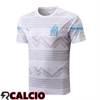 T Shirt Allenamento Marsiglia Bianco 2022/2023