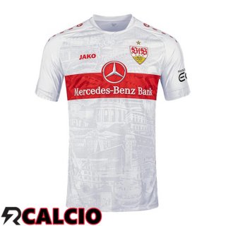 Prima Maglia VfB Stuttgart Bianco 22/23  Prima Maglia VfB Stuttgart Bianco 22/23