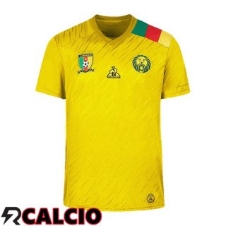 Seconda Maglia Camerun Giallo Coppa del Mondo 2022  Seconda Maglia Camerun Giallo Coppa del Mondo 2022