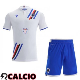 Seconda Maglia UC Sampdoria Bambino Bianco 2021 2022  Seconda Maglia UC Sampdoria Bambino Bianco 2021 2022