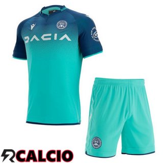 Seconda Maglia Udinese Calcio Bambino Verde 2021 2022