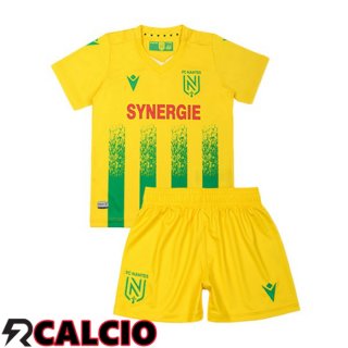 Prima Maglia FC Nantes Bambino 2021 2022  Prima Maglia FC Nantes Bambino 2021 2022