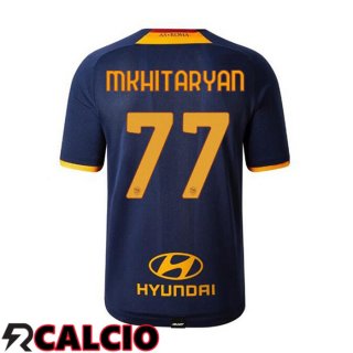 Quarto Maglia AS Roma (MKHITARYAN 77) 2021 2022  Quarto Maglia AS Roma (MKHITARYAN 77) 2021 2022
