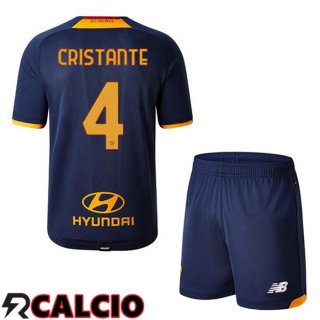 Quarto Maglia AS Roma (CRISTANTE 4) Bambino 2021 2022