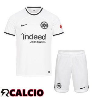 Prima Maglia Eintracht Frankfurt Bambino Bianco 22/23