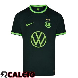 Seconda Maglia Vfl Wolfsburg Nero 22/23
