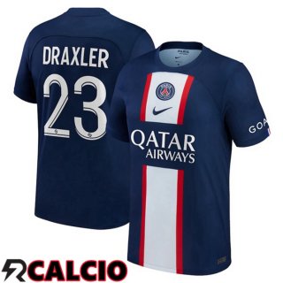 Prima Maglia Paris PSG (Draxler 23) Blu Royal 22/23  Prima Maglia Paris PSG (Draxler 23) Blu Royal 22/23