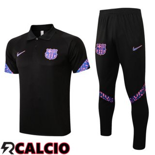 Maglia Polo FC Barcellona + Pantaloni Nero 2021/2022  Maglia Polo FC Barcellona + Pantaloni Nero 2021/2022