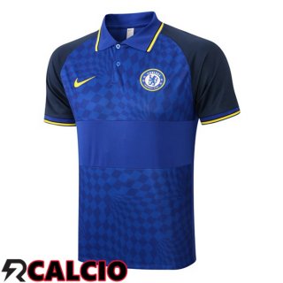 Maglia Polo FC Chelsea Blu 2021/2022  Maglia Polo FC Chelsea Blu 2021/2022