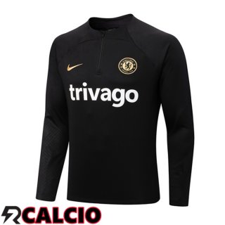 Felpa Allenamento Homme FC Chelsea Nero 22/23