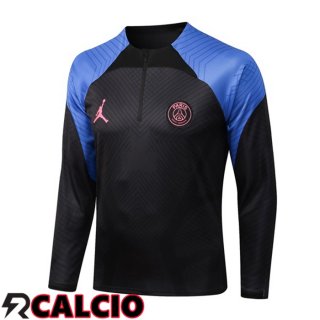 Felpa Allenamento Homme Paris PSG Nero Blu 22/23  Felpa Allenamento Homme Paris PSG Nero Blu 22/23