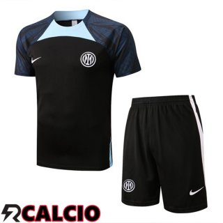 T Shirt Allenamento Inter Milan + Pantalonicini Nero 22/23