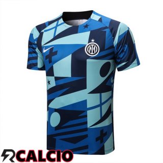 T Shirt Allenamento Inter Milan Blu 2022/2023