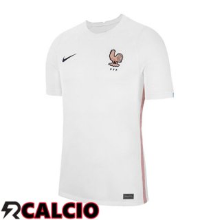 Seconda Maglia Nazionale Francia Donna Bianco Euro Femminile 2022  Seconda Maglia Nazionale Francia Donna Bianco Euro Femminile 2022