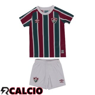 Prima Maglia Fluminense Bambino Verde Rosso 2022/2023