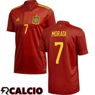 Prima Maglia Nazionale Spagna (MORATA 7) 2020/2021  Prima Maglia Nazionale Spagna (MORATA 7) 2020/2021