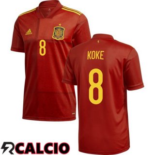 Prima Maglia Nazionale Spagna (KOKE 8) 2020/2021  Prima Maglia Nazionale Spagna (KOKE 8) 2020/2021