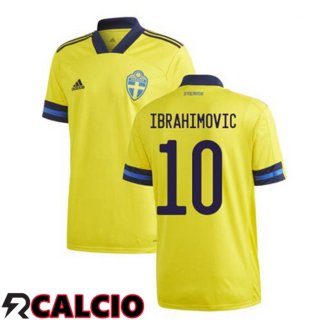 Prima Maglia Nazionale Svezia (IBRAHIMOVIC 10) 2020/2021