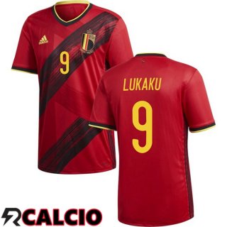 Prima Maglia Nazionale Belgio (LUKAKU 9) 2020/2021  Prima Maglia Nazionale Belgio (LUKAKU 9) 2020/2021