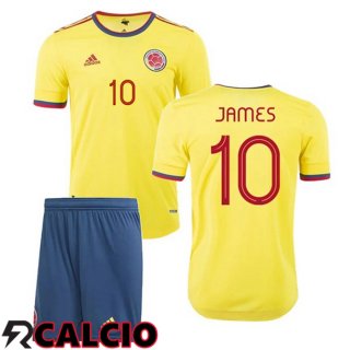 Prima Maglia Nazionale Colombia (JAMES 10) Bambino 2020/2021