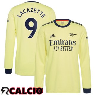 Seconda Maglia FC Arsenal (LACAZETTE 9) Manica Lunga 2021/2022  Seconda Maglia FC Arsenal (LACAZETTE 9) Manica Lunga 2021/2022