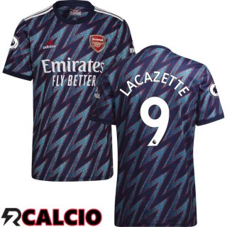 Terza Maglia FC Arsenal (LACAZETTE 9) Terza Blu 2021/2022  Terza Maglia FC Arsenal (LACAZETTE 9) Terza Blu 2021/2022