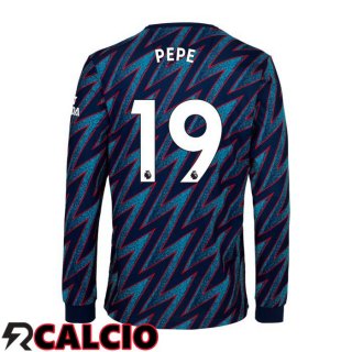 Terza Maglia FC Arsenal (PEPE 19) Manica Lunga Terza 2021/2022  Terza Maglia FC Arsenal (PEPE 19) Manica Lunga Terza 2021/2022
