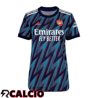 Terza Maglia FC Arsenal Donna Terza Blu 2021/2022  Terza Maglia FC Arsenal Donna Terza Blu 2021/2022