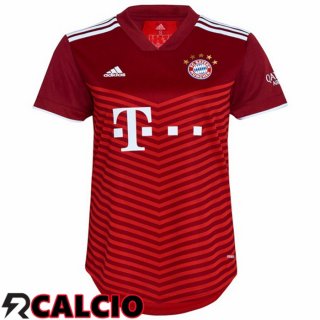 Prima Maglia Bayern Monaco Donna Rosso 2021 2022