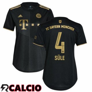 Seconda Maglia Bayern Monaco (Süle 4) Donna Nero 2021 2022