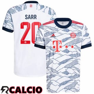 Terza Maglia Bayern Monaco (Sarr 20) Terza Bianco 2021 2022