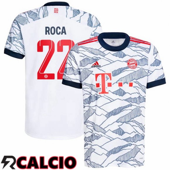 Terza Maglia Bayern Monaco (Roca 22) Terza Bianco 2021 2022