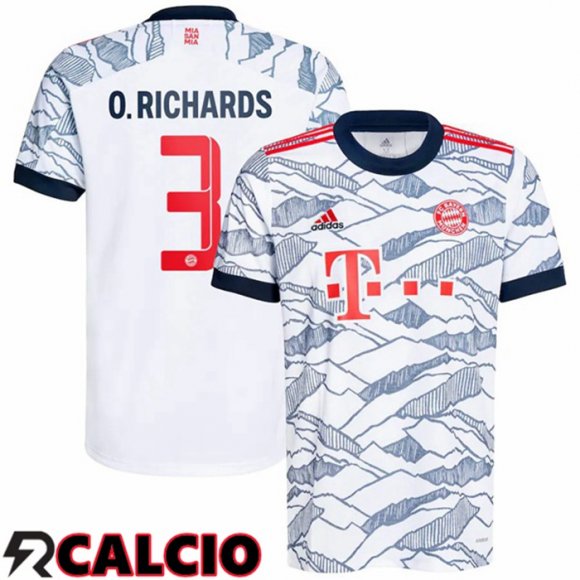Terza Maglia Bayern Monaco (O. Richards 3) Terza Bianco 2021 2022