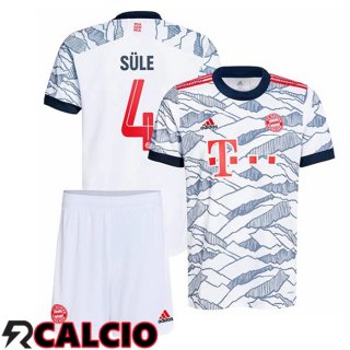 Terza Maglia Bayern Monaco (Süle 4) Bambino Terza Bianco 2021 2022