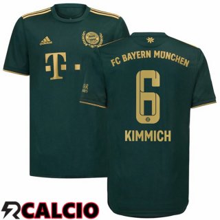 Quarto Maglia Bayern Monaco (Kimmich 6) Verde 2021 2022