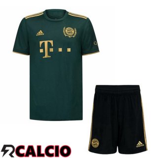 Quarto Maglia Bayern Monaco Bambino Verde 2021 2022  Quarto Maglia Bayern Monaco Bambino Verde 2021 2022