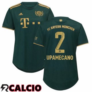 Quarto Maglia Bayern Monaco (Upamecano 2) Donna Verde 2021 2022