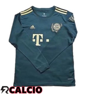 Quarto Maglia Bayern Monaco Manica Lunga Verde 2021 2022