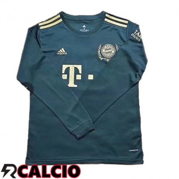 Quarto Maglia Bayern Monaco Manica Lunga Verde 2021 2022  Quarto Maglia Bayern Monaco Manica Lunga Verde 2021 2022