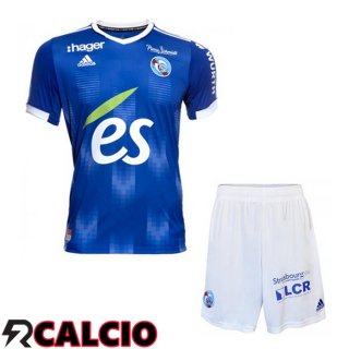 Prima Maglia RC Strasbourg Alsace Bambino 2021 2022