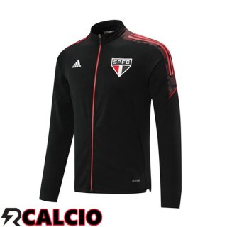 Giacca Calcio Sao Paulo FC Nero 2021/2022  Giacca Calcio Sao Paulo FC Nero 2021/2022
