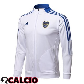 Giacca Calcio Boca Juniors Bianco 2021/2022  Giacca Calcio Boca Juniors Bianco 2021/2022