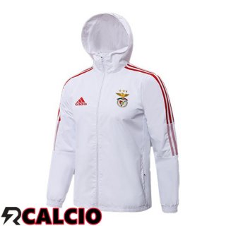 Giacca Con Cappuccio S.L Benfica Bianco 2021/2022