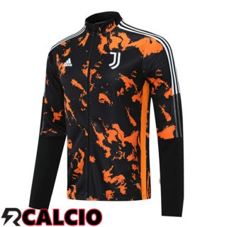 Giacca Calcio Juventus Nero Arancia 2021/2022  Giacca Calcio Juventus Nero Arancia 2021/2022