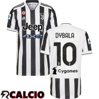Prima Maglia Juventus (DYBALA 10) NeR2/Bianco 2021/2022  Prima Maglia Juventus (DYBALA 10) NeR2/Bianco 2021/2022