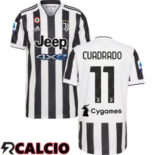 Prima Maglia Juventus (CUADRADO 11) NeR2/Bianco 2021/2022  Prima Maglia Juventus (CUADRADO 11) NeR2/Bianco 2021/2022