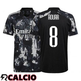 Terza Maglia Lyon OL (AOUAR 8) Terza Nero 2021/2022  Terza Maglia Lyon OL (AOUAR 8) Terza Nero 2021/2022