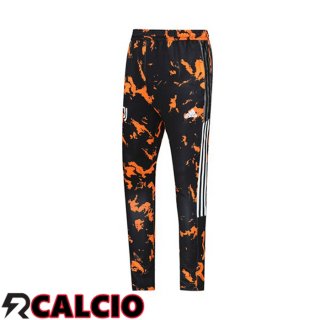 Pantaloni Da Allenamento Juventus Nero Arancia 2021/2022  Pantaloni Da Allenamento Juventus Nero Arancia 2021/2022