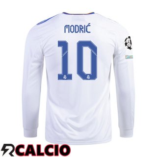 Prima Maglia Real Madrid (LUKA MODRIC 10) Manica Lunga 2021/2022